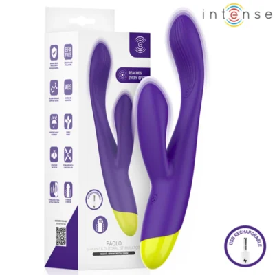 Intense Paolo – Vibratore rabbit per punto G e clitoride
