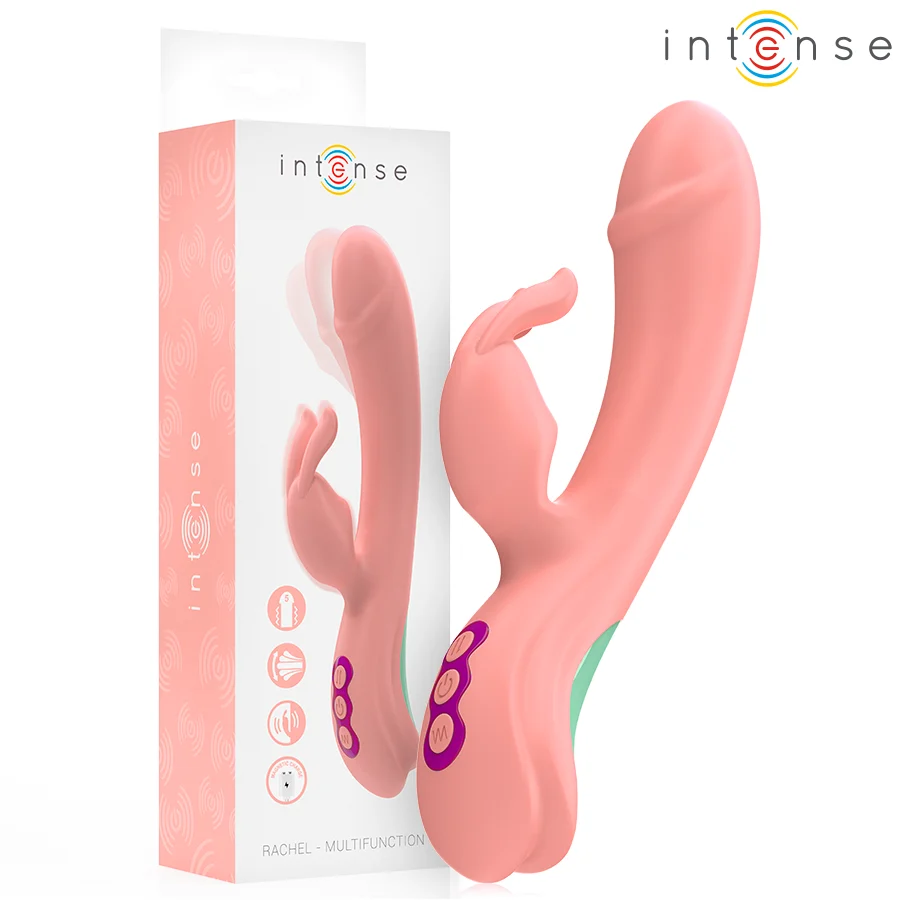 Intense Rachel – Vibratore rabbit con punta oscillante