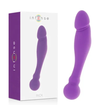Intense Rick – Dildo doppio in silicone lilla