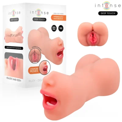Intense Riley – Masturbatore realistico bocca e vagina