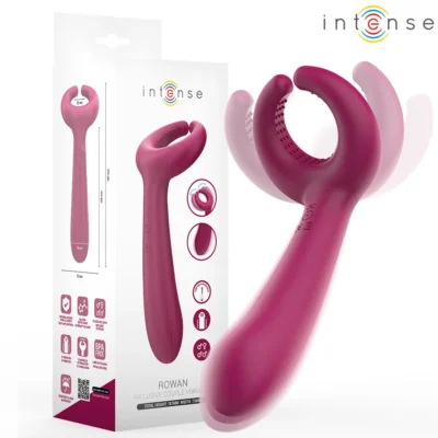 Intense Rowan – Vibratore di coppia inclusivo in silicone