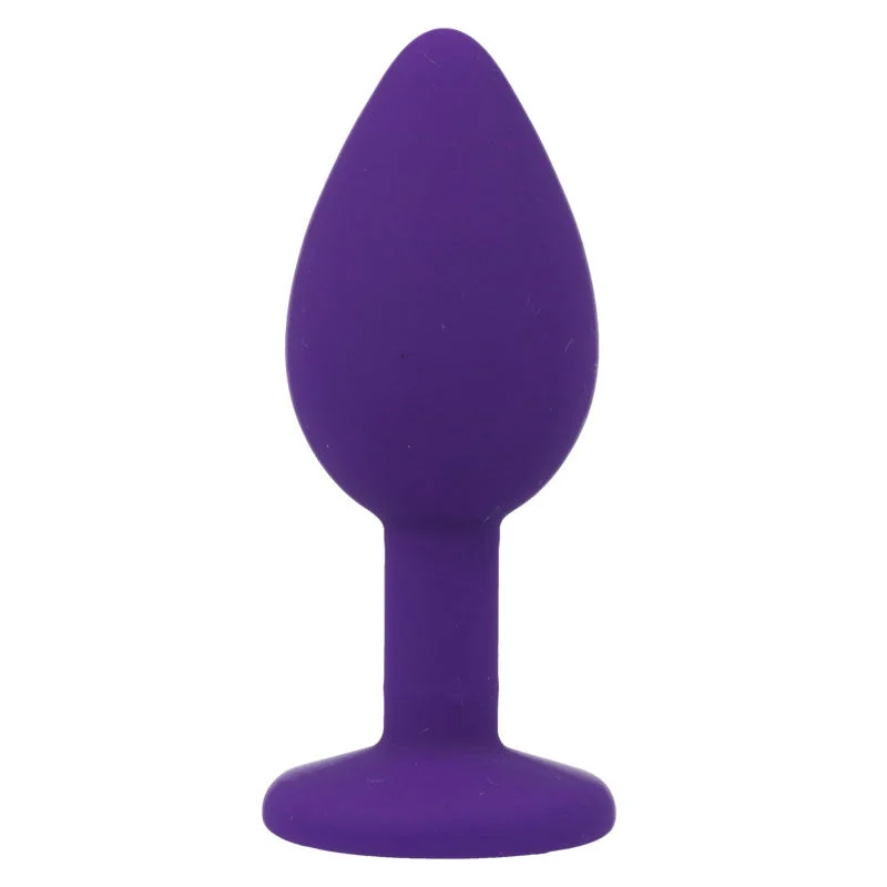Intense Shelki S – Plug anale in silicone con gioiello – foto 4