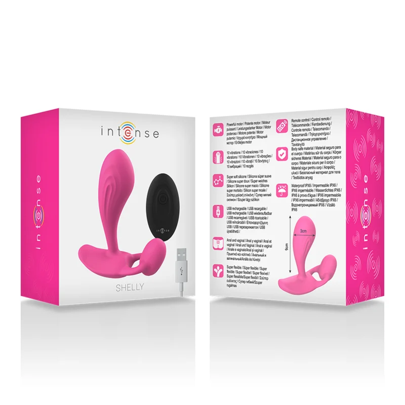 Intense Shelly – Plug anale vibrante con telecomando – foto 5