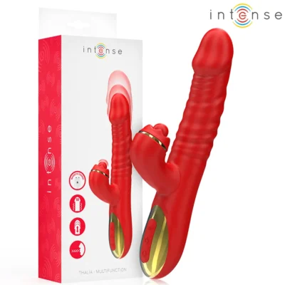 Intense Thalia – Vibratore con spinta e stimolatore tapping