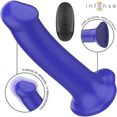Intense Victoria – Vibratore con ventosa e telecomando