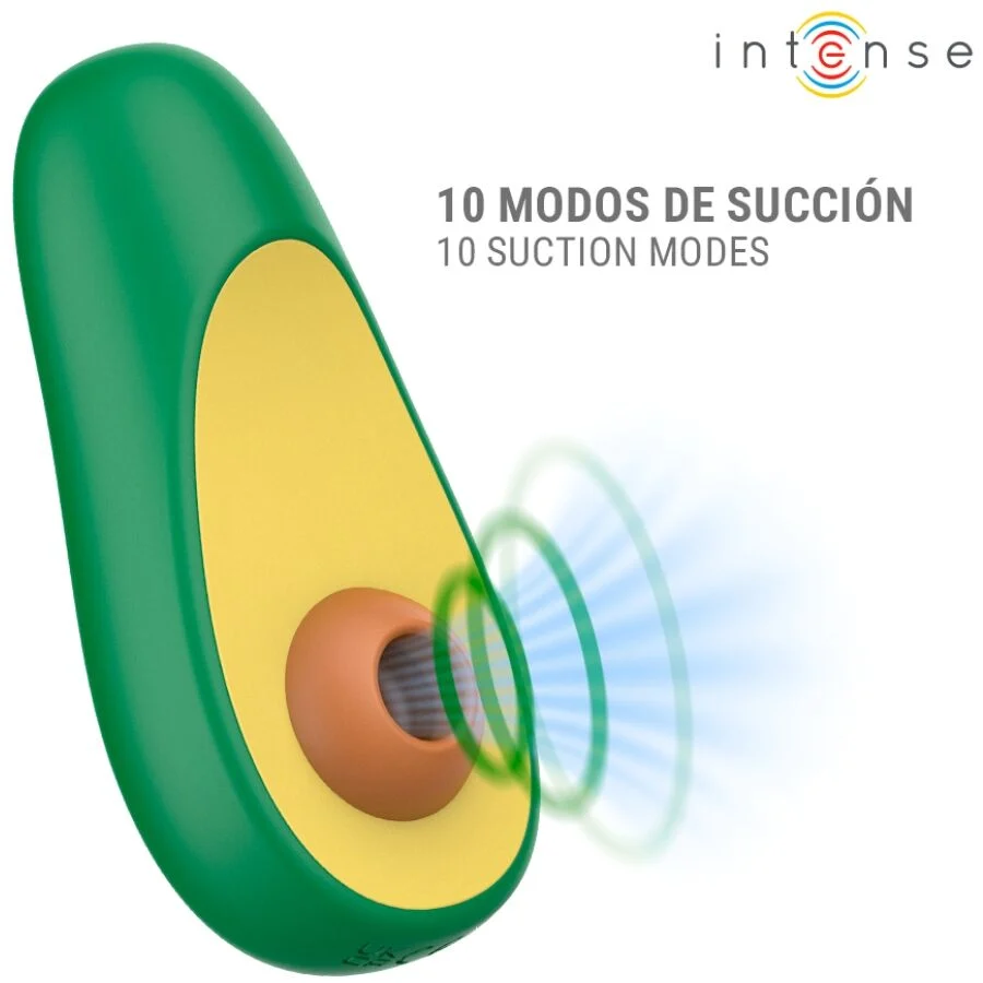 Intense Waki – Stimolatore clitorideo ad aspirazione avocado – foto 5