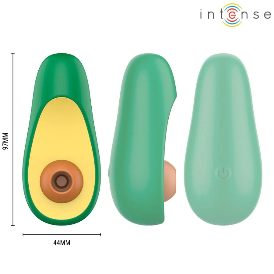 Intense Waki – Stimolatore clitorideo ad aspirazione avocado – foto 7