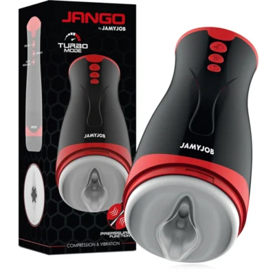 Jamyjob Jango – Masturbatore a compressione e vibrazione