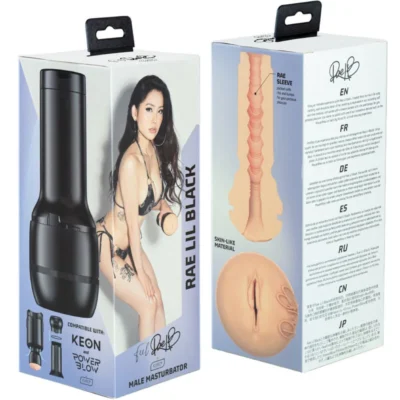Kiiroo Rae Lil Black – Masturbatore realistico per Keon
