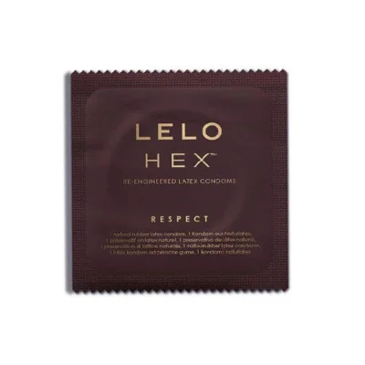 Lelo HEX Respect XL – Preservativi XL in lattice, 36 pezzi