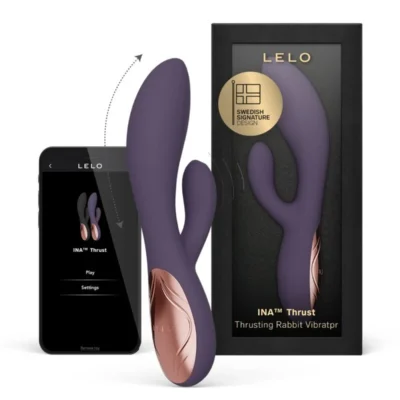 Lelo Ina Thrust – Vibratore rabbit a spinta con app
