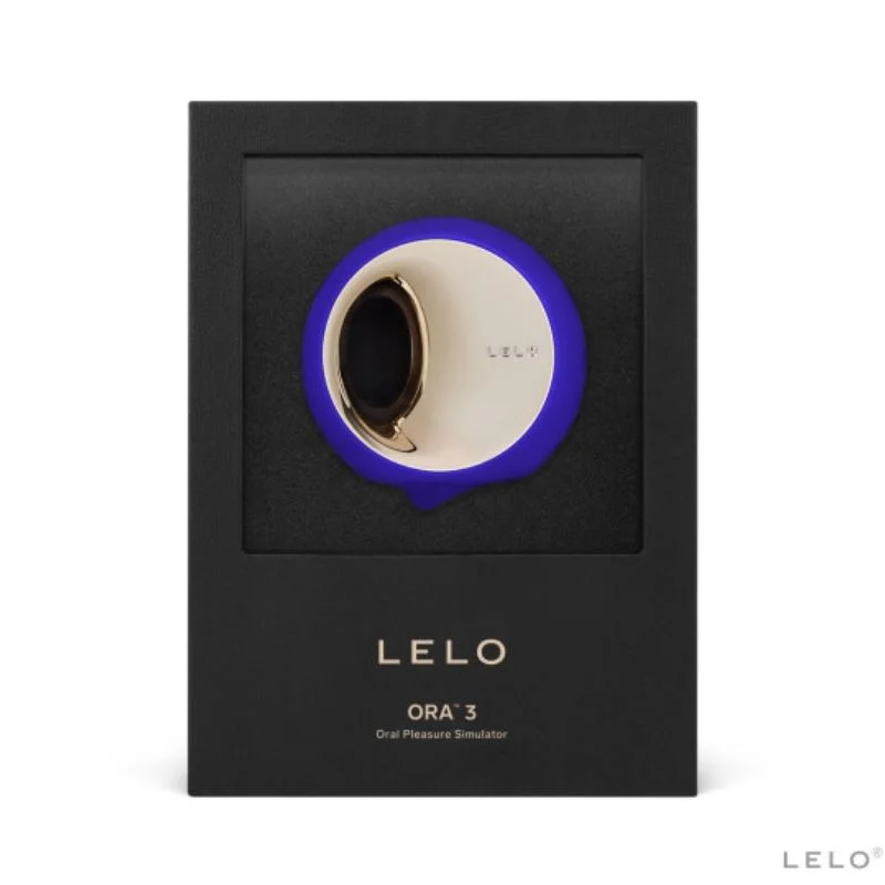 Lelo Ora 3 – Stimolatore orale a lingua rotante, blu notte – foto 4