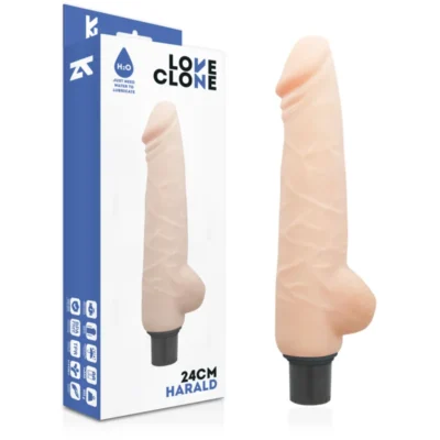 Loveclone Harald – Vibratore realistico autolubrificante 24 cm