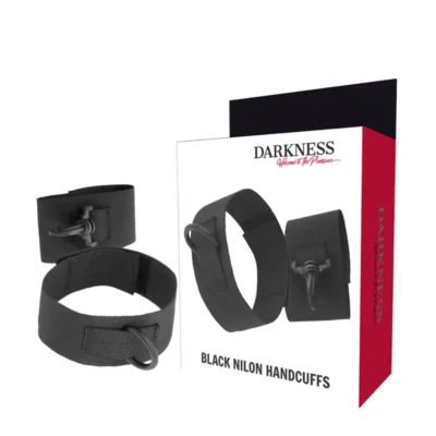 Manette Darkness – Polsiere in nylon nero per principianti
