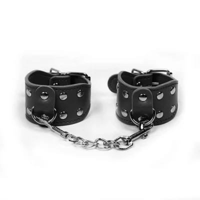 Manette Ohmama Fetish Mini – Polsiere con catena e borchie