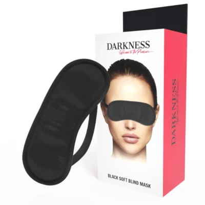 Maschera Darkness – Benda nera in raso per gli occhi