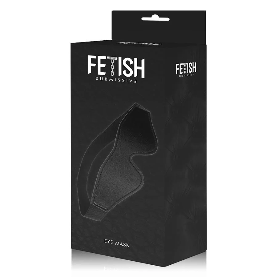 Maschera Fetish Submissive – Benda vegana con fodera in neoprene – foto 6