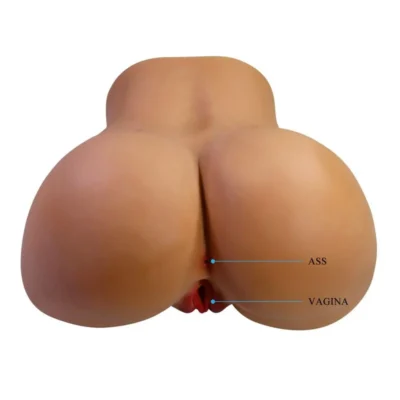 Masturbatore Crazy Bull – Torso realistico a doppio ingresso