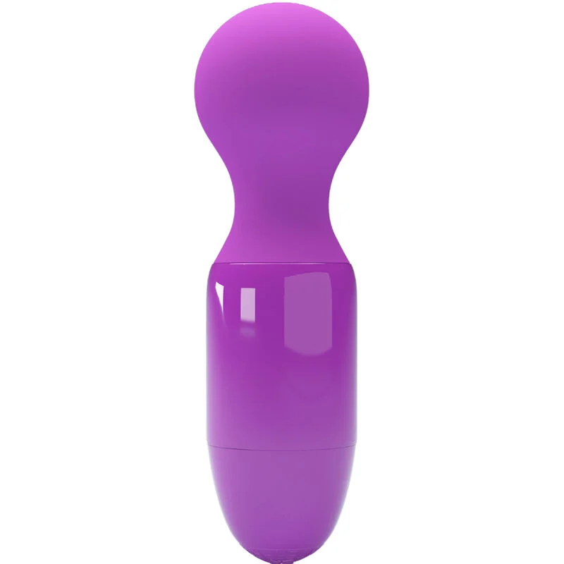 Mini Massaggiatore Pretty Love – Wand compatto viola – foto 3