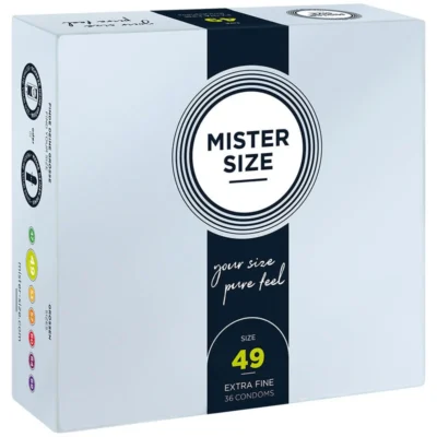 Mister Size 49 – Preservativi su misura, 36 pezzi