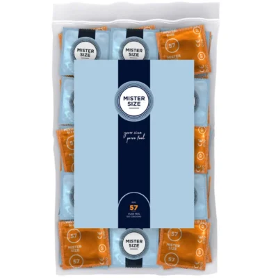 Mister Size 57 – Preservativi taglia L, confezione da 100