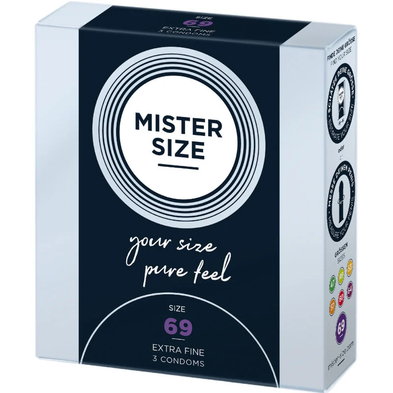 Mister Size 69 – Preservativi XXXL extra fini 69 mm (3 pezzi) – foto 2