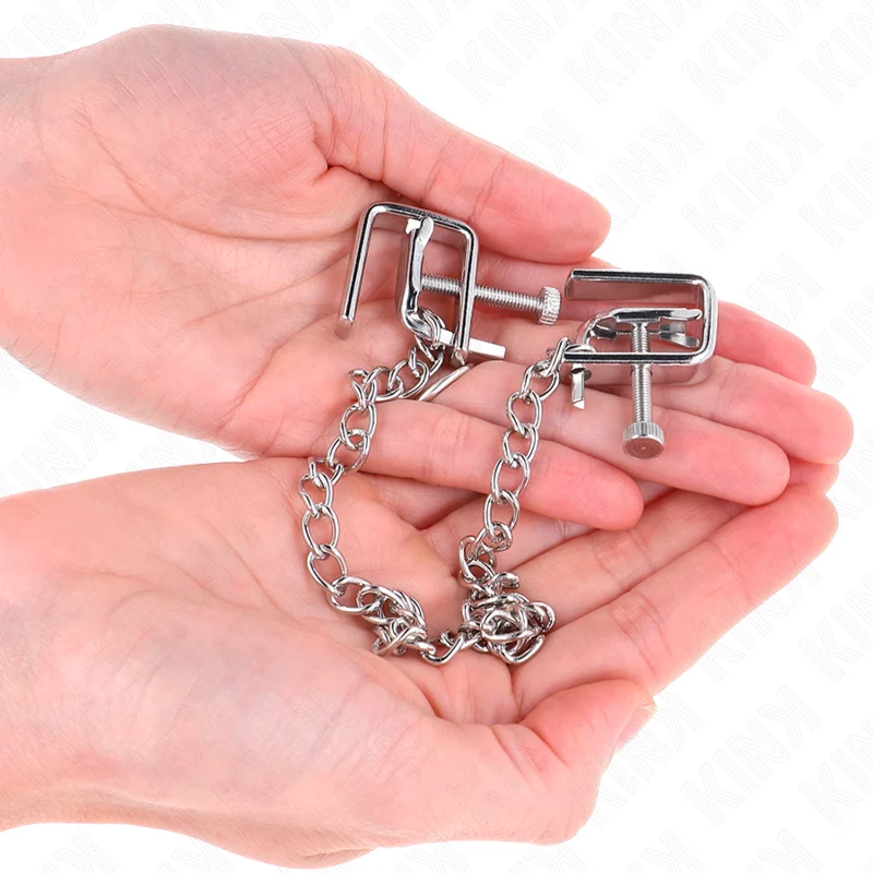 Morsa per capezzoli Kink – Pinzette a catena da 30 cm – foto 3