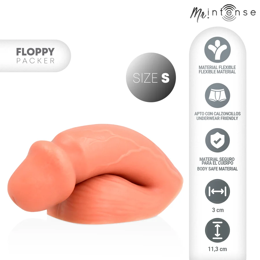 Mr Intense Floppy Packer – Packer realistico flaccido taglia S – foto 2