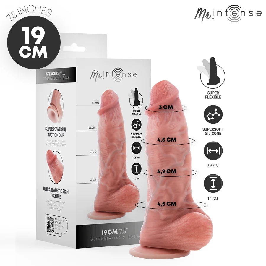 Mr Intense Spencer – Dildo realistico in silicone 19 cm