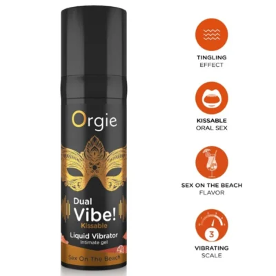 Orgie Dual Vibe – Vibratore liquido baciabile Sex On The Beach