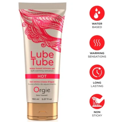 Orgie Lube Tube Hot – Gel intimo a base d'acqua effetto caldo