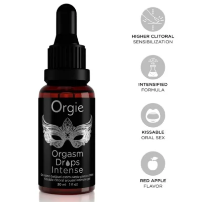 Orgie Orgasm Drops Intense – Gocce stimolanti clitoride 30 ml