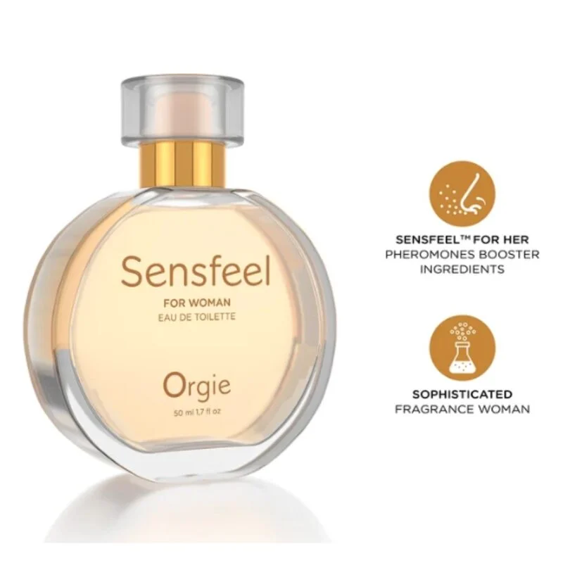 Orgie Sensfeel – Eau de toilette ai feromoni per donna 50 ml