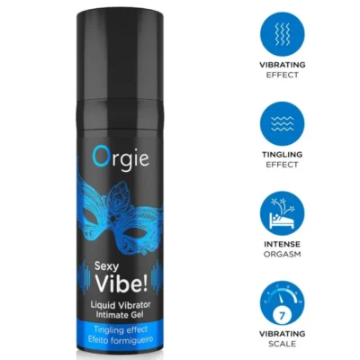 Orgie Sexy Vibe – Gel intimo vibratore liquido 15 ml