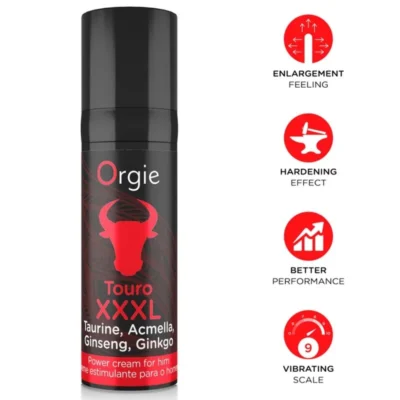 Orgie Touro XXXL – Crema stimolante per lui 15 ml
