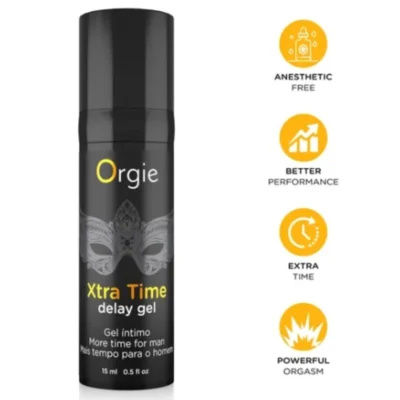 Orgie Xtra Time – Gel ritardante senza anestetici 15 ml