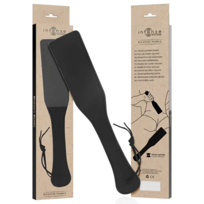 Paddle Intense Fetish – Pala in pelle vegana nera