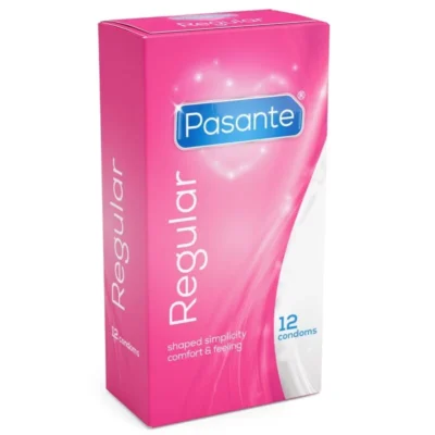 Pasante Regular – Preservativi classici, 12 pezzi