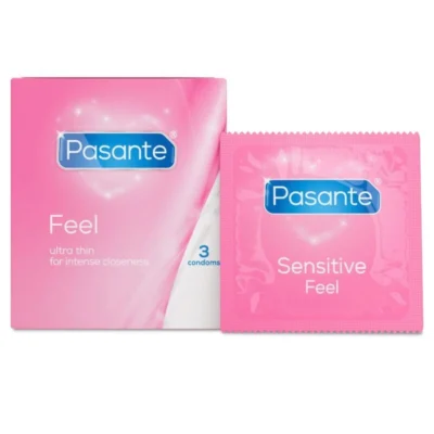 Pasante Sensitive Feel – Preservativi ultra sottili 3 pezzi