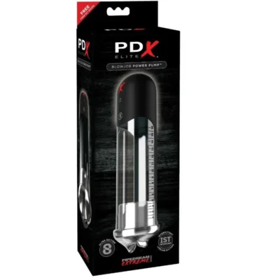 PDX Elite Blowjob – Pompa elettrica con aspirazione intermittente