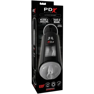 PDX Elite Ultimate Milker – Masturbatore automatico con voce