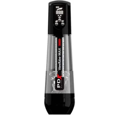 PDX Elite ViewTube Max View – Masturbatore automatico trasparente