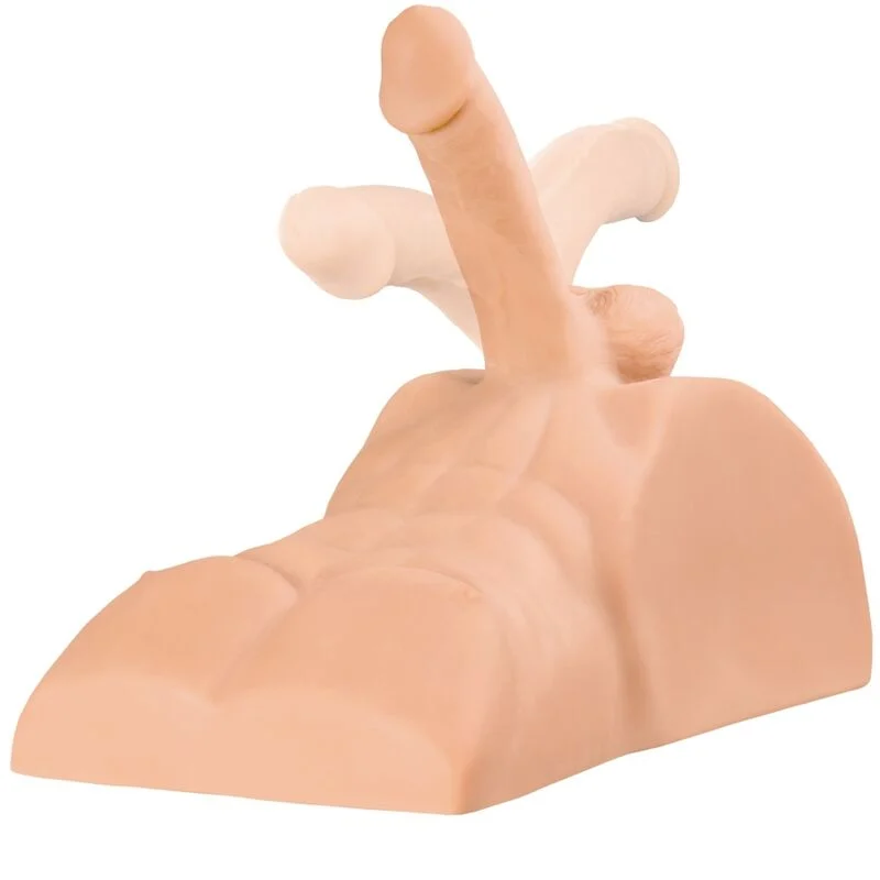 Pdx Plus Perfect Ride – Torso realistico con pene snodabile – foto 3