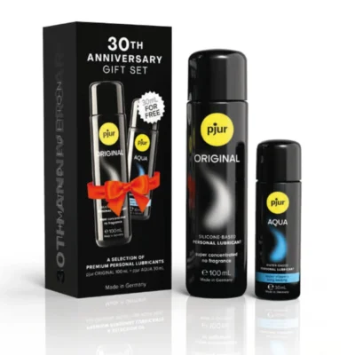Pjur 30 Anniversario – Cofanetto Original 100 ml + Aqua 30 ml
