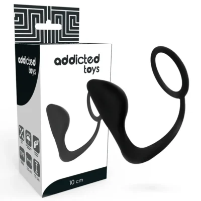 Plug Anale Addicted Toys – Con anello per il pene in TPR