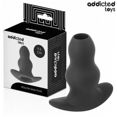 Plug anale Addicted Toys – Tappo cavo in silicone taglia M