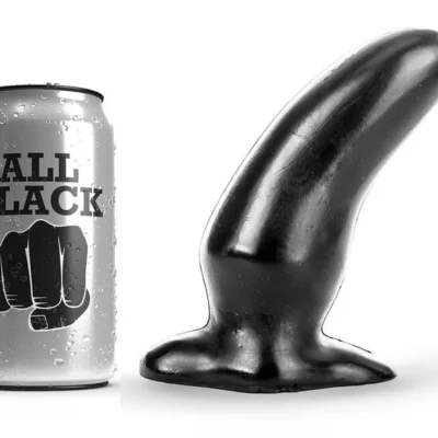 Plug Anale All Black – Butt plug curvo da 13 cm