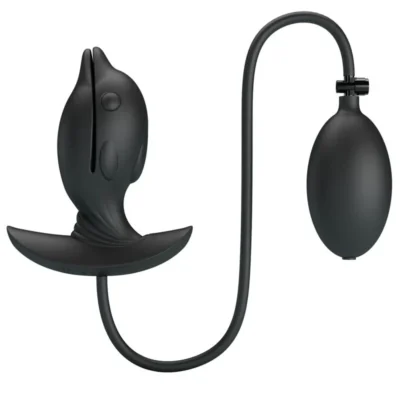 Plug anale Pretty Love – Delfin gonfiabile e vibrante