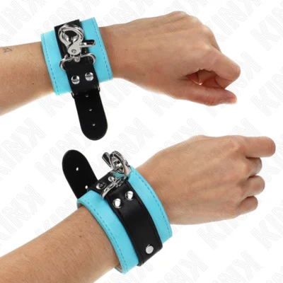 Polsiere Kink Premium – Nero e blu con serratura