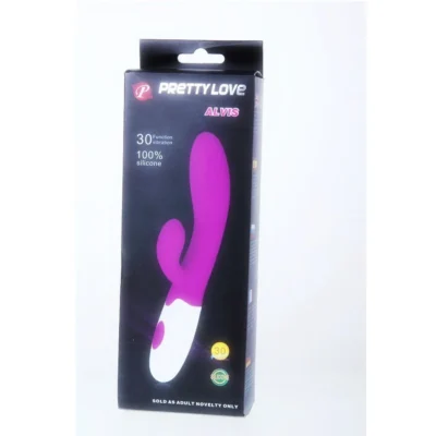 Pretty Love Alvis – Vibratore rabbit con stimolatore clitoride